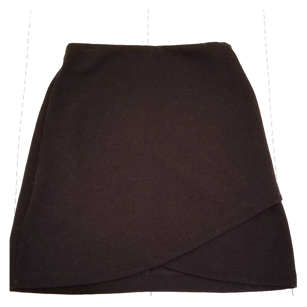 LOFT Black Mini Skirt